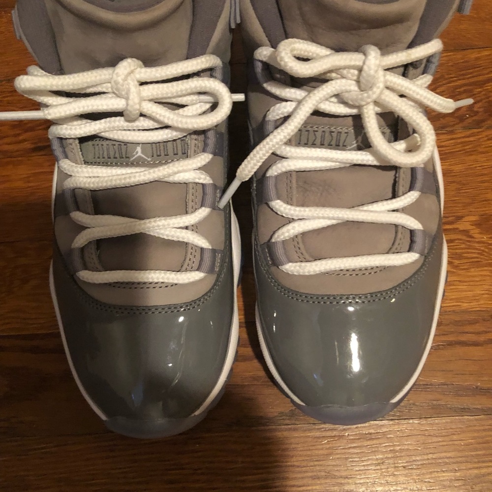 Cool grey Jordan 11s